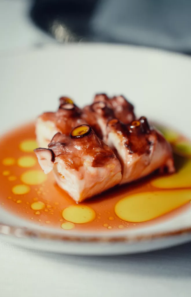 Pulpo a la brasa Arroces El Pillo